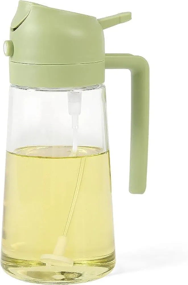 Oil Dispenser & Mist Spray Bottle | Leakproof Seasoning Bottle | Cooking Container | Kitchen Oil Bottle 500 ML