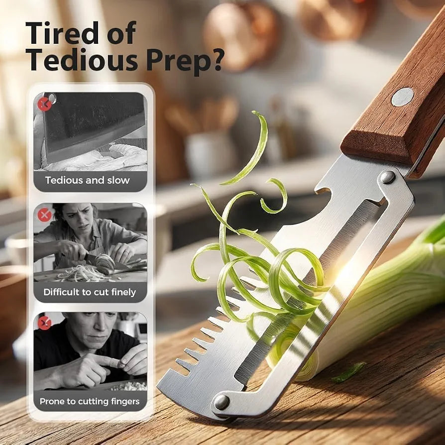 3-in-1 Premium Vegetable Peeler with Julienne Cutter & Ribbon Slicer